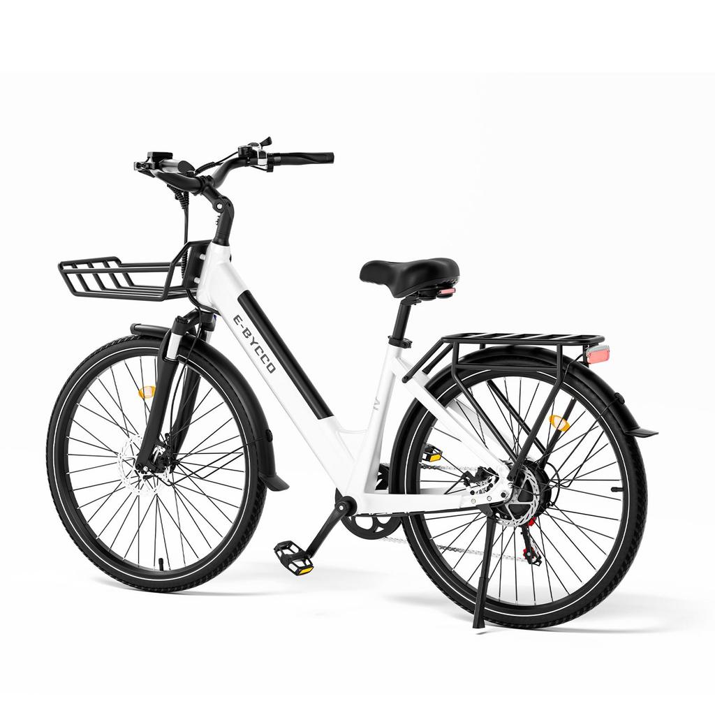 Elektrické kolo E·Bycco V1, 250W motor, 36V 15,6Ah odnímatelná baterie, maximální rychlost 25 km/h