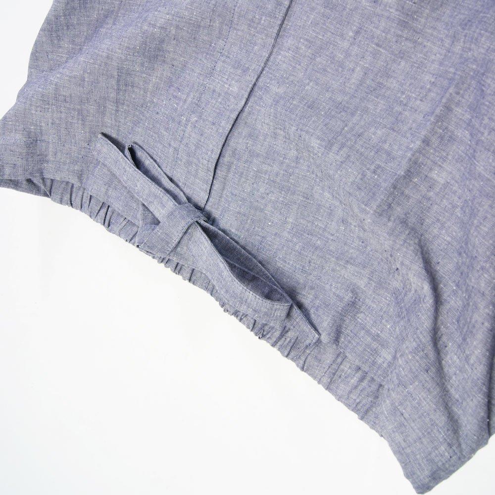 Summer Samue Work Linen and Cotton Sizes Casual Japanese Item (Colorful Clothes) - Blend, Unisex, S, M, L, LL, (Size S, Black)