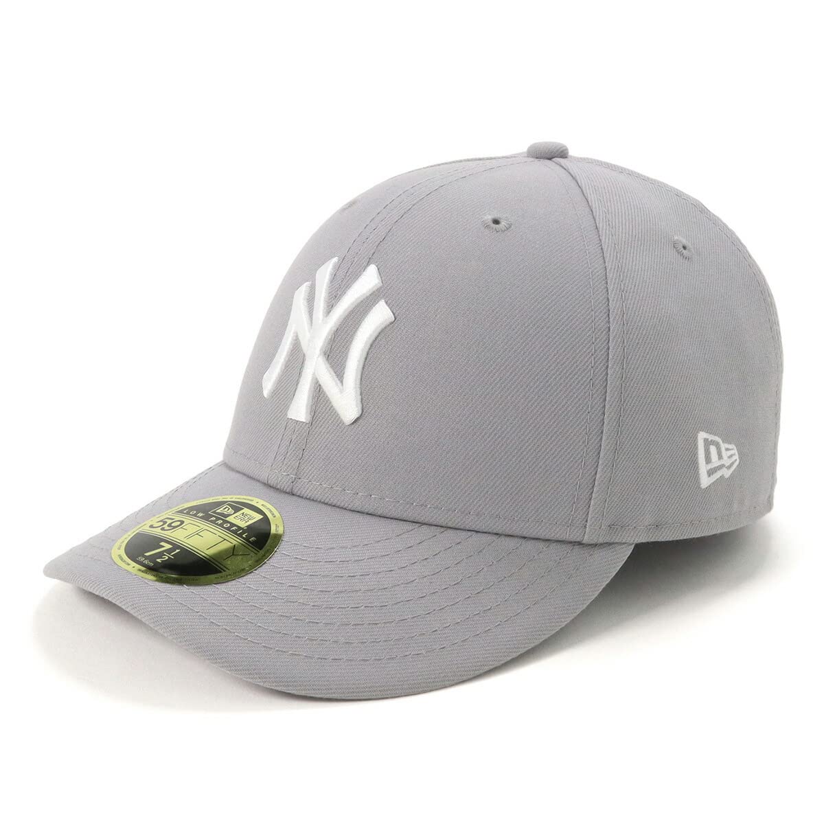 

New Era MLB Low Profile NY 7 Neyyan 25J Cap, Gray, 1/8 inch, LP5950, Gray, SWHT,