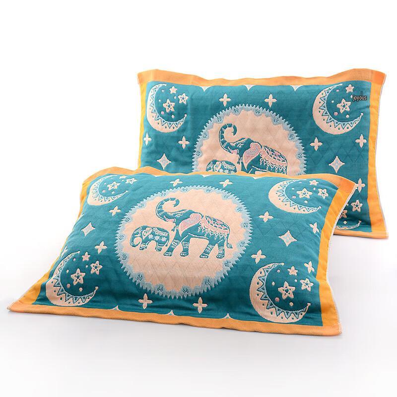 Baoshikang Soft Absorbent Double-Layer Gauze Pillow Towel