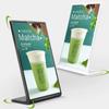 Plastic Acrylic Sign Holders Anti Drop Vertical Table Card Menu Display Stand  Picture Photo Ad