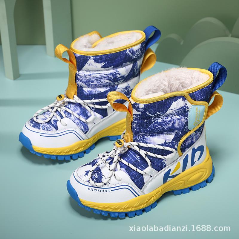 Winter New Thickened Velvet  School Students, Cotton Shoes