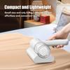 Compact Mattress Mite Remover Cordless Handheld UV Mite Remover 1200mAh 10KPa Powerful Suction for Cleaning Bed Pillows