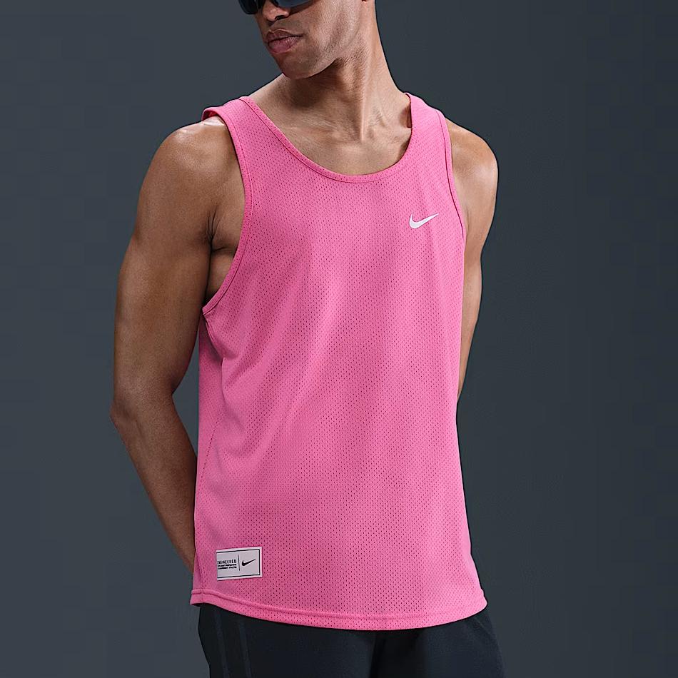 New Nike Swim Men's Mesh Tank Top HV7073-600