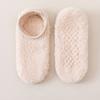 Winter Floor Socks Men Women Warm Plush Home Slipper Socks with Grips Low Cut Anti-Slip Ankle Socks for Indoor Living Room Bedroom