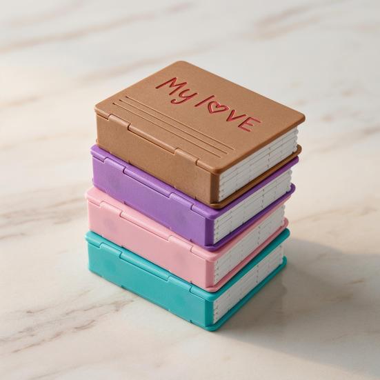3D Printed Instant Photo Album Hold 6 Standard 3-Inch Instant Photos Folding Expandable Mini Photo Holder Picture Memory Book