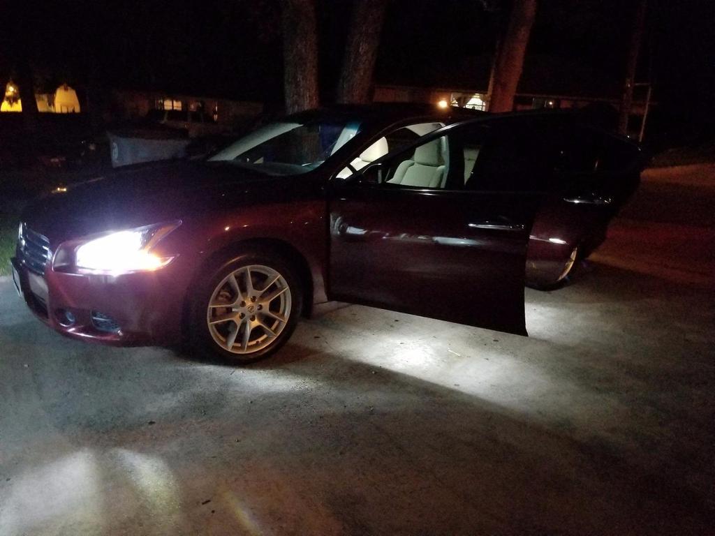 TORIBIO T10 LED Super Bright Position 54 LEDs White Wedge Vehicle Inspection Set of 2 Lamps, (3014 LEDs), 50,000-Hour Lifespan, DC12V-24V, Bulbs,