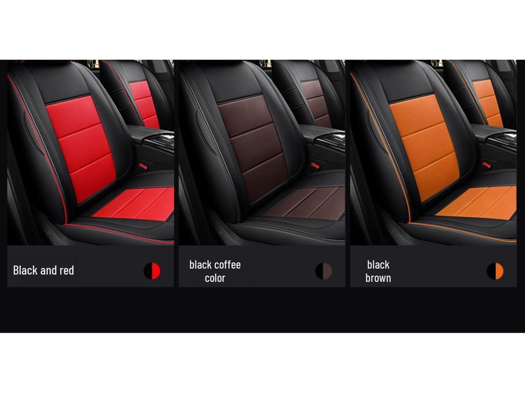 Originele Lederen Autostoelhoezen voor Diverse Modellen - Volledige Dekking Kussens