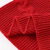 Thickened Women's Knit Scarf Warm Winter Neck Warmer Versatile Hooded Scarf  Winter Wear