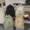 Color Simple Solid Lightweight Neutral Casual Backpack For Commuting Daily