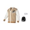 Puma Color Block Casual Long Sleeve Jacket Unisex Jacket Khaki 625798-83
