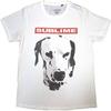 Subliem Hond Band Logo T-shirt Wit