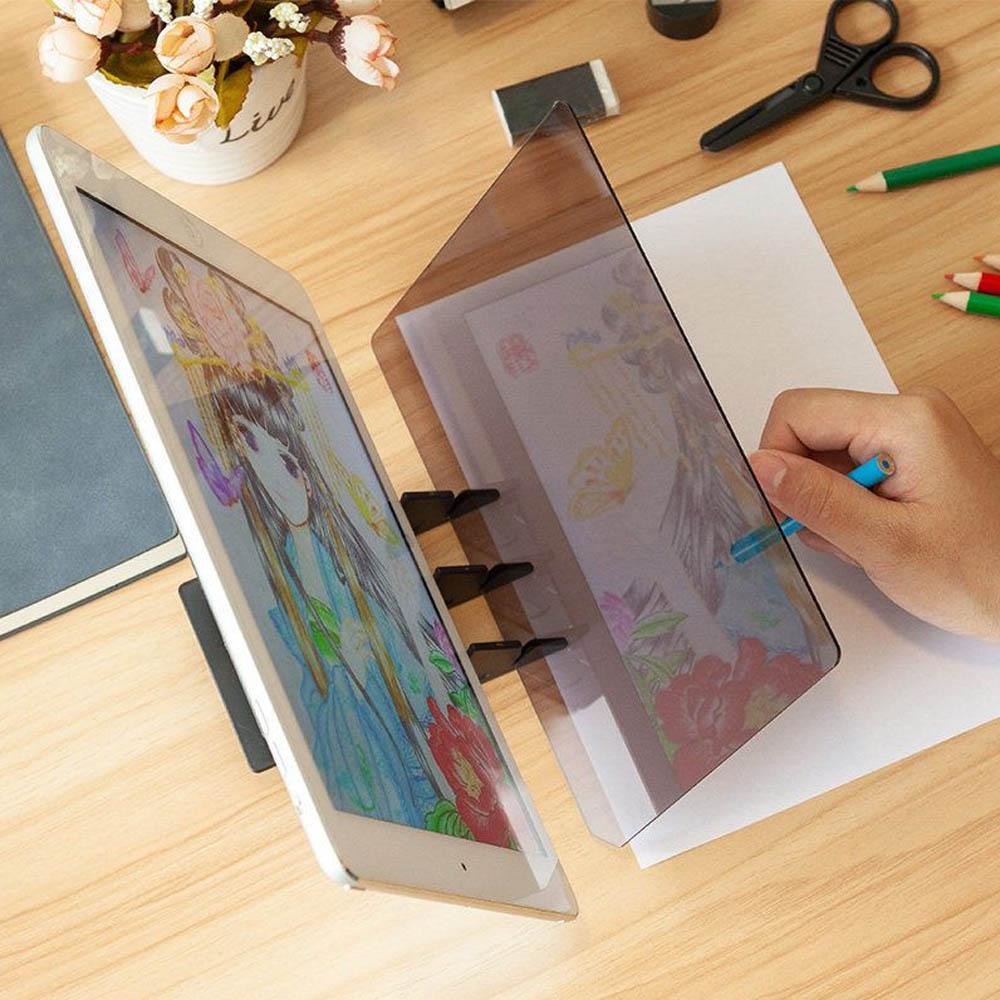 Spiegelnde Reflexion Projektion Optisches Zeichenbrett Tragbares Mal-Zeichenbrett Zeichnen