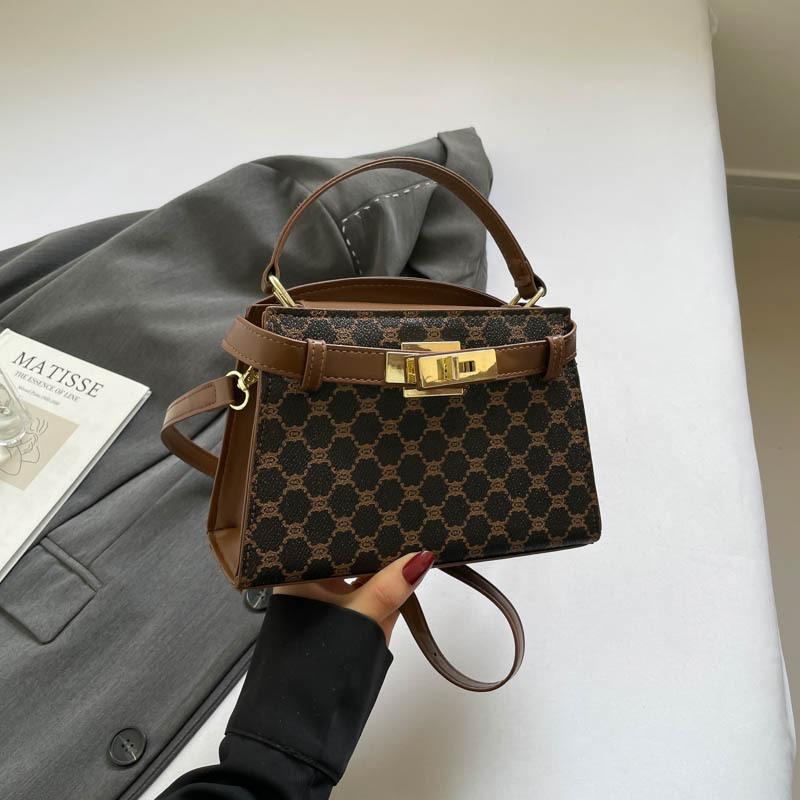 Premium Sense Popular Handbag Summer New Large Capacity Shoulder Bag Fashion Messenger Bag Women's Bag