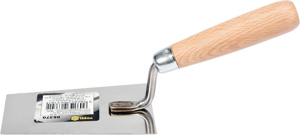 Llanana trapezoidal de acero inoxidable 130mm 06370 VOREL