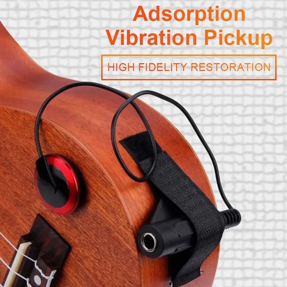 Instrument Sound Microphone Pickup Piezo Contact Guitar Pickup Device Guitar Pickup  Violin Ukulel