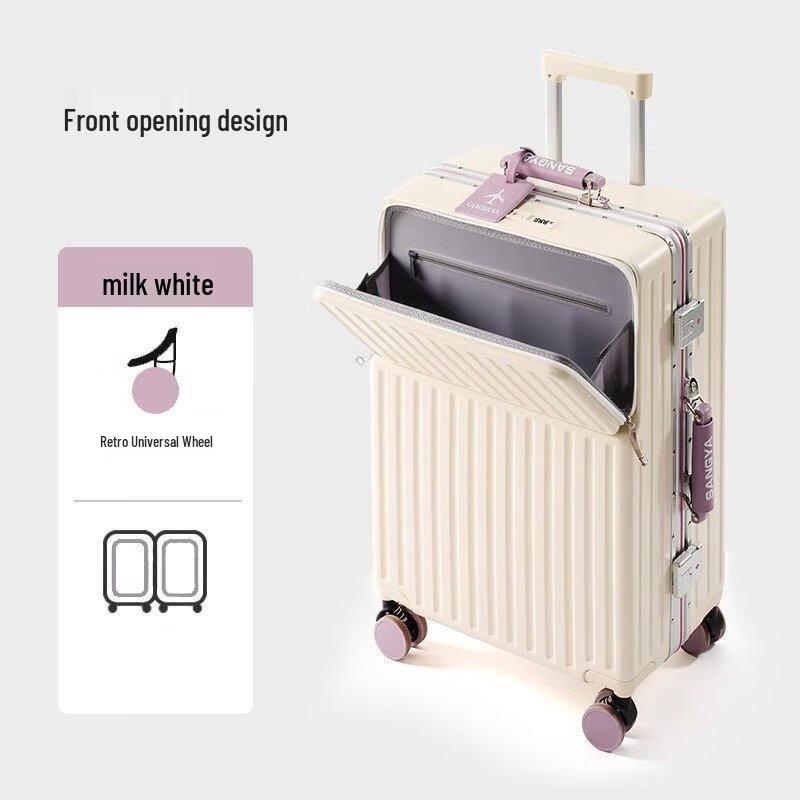 OEING Retro Wheel Hardside Luggage