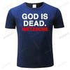 Vintage T Shirt For Unisex God Is Dead Nietzsche Cotton Tshirt Cotton Unisex Tshirt Fitnes Tee Fashion Teeshirt Homme Tops