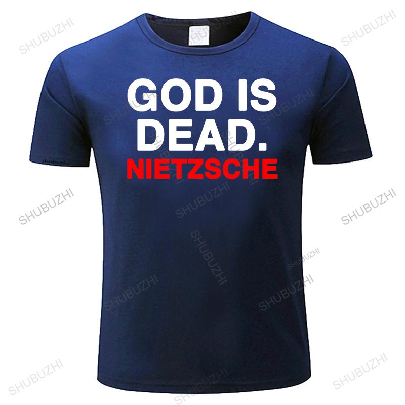 Vintage T Shirt For Unisex God Is Dead Nietzsche Cotton Tshirt Cotton Unisex Tshirt Fitnes Tee Fashion Teeshirt Homme Tops