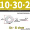 Extra Large Galvanized Metal Flat Washer - Thickened Round Screw Washer M6-M16