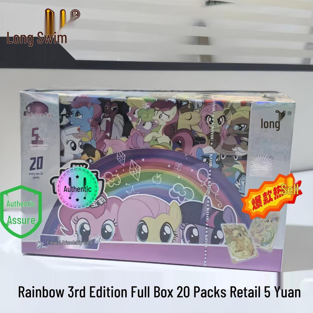My Little Pony 4th Gen Transparent Trading Cards: Rainbow Pack with UR Twilight Sparkle