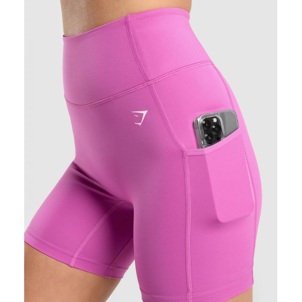 Gymshark Kapsičkové šortky Shelly Pink B4a8w Kb08