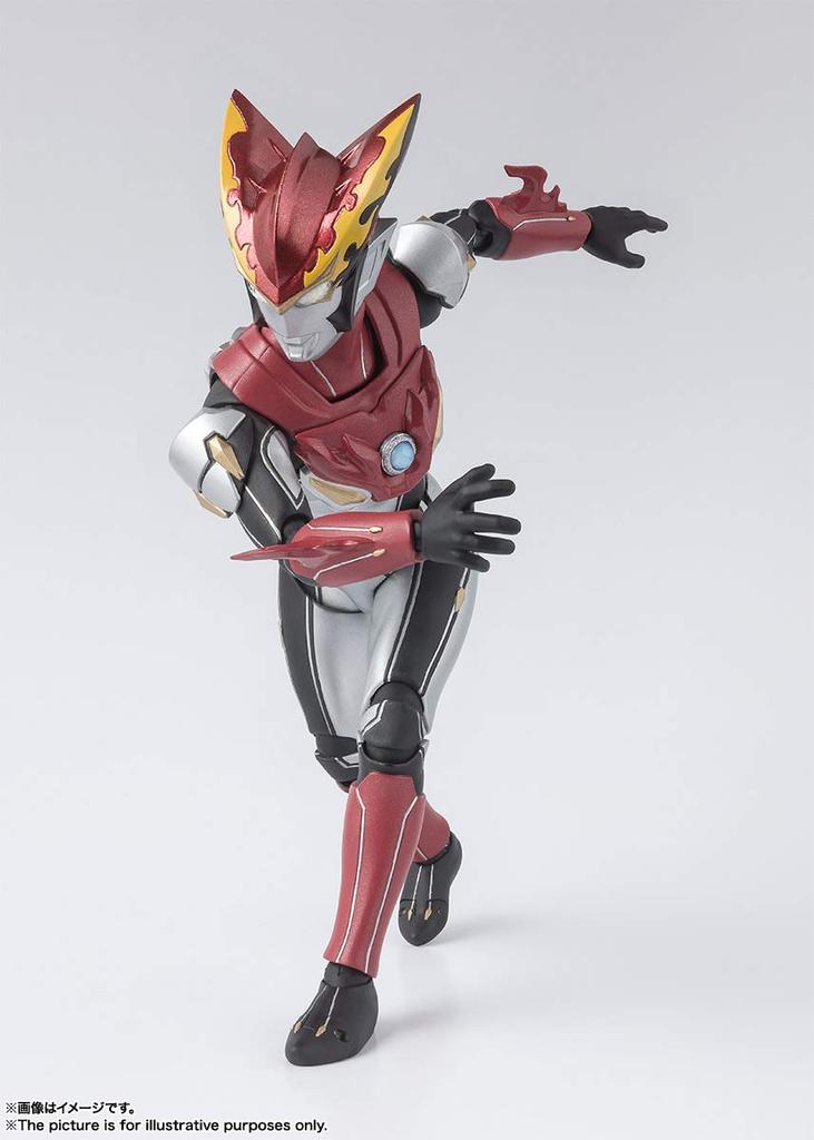 TAMASHII NATIONS Ultraman Ultraman Rosso Flame Press Bonus 150mm ABS PVC Painted Movable Figure S.H.Figuarts R/B (First Included) Approx. &