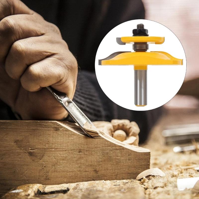 1/2inch Shank Raised Panel Router Bit Door Wood Cutting Tool Woodworking Router Bit Door Panel Engraving Carving Tool
