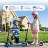 Patinete LED Plegable K4-P para Niños – Capacidad de Peso 70 kg – Batería de 2.6Ah