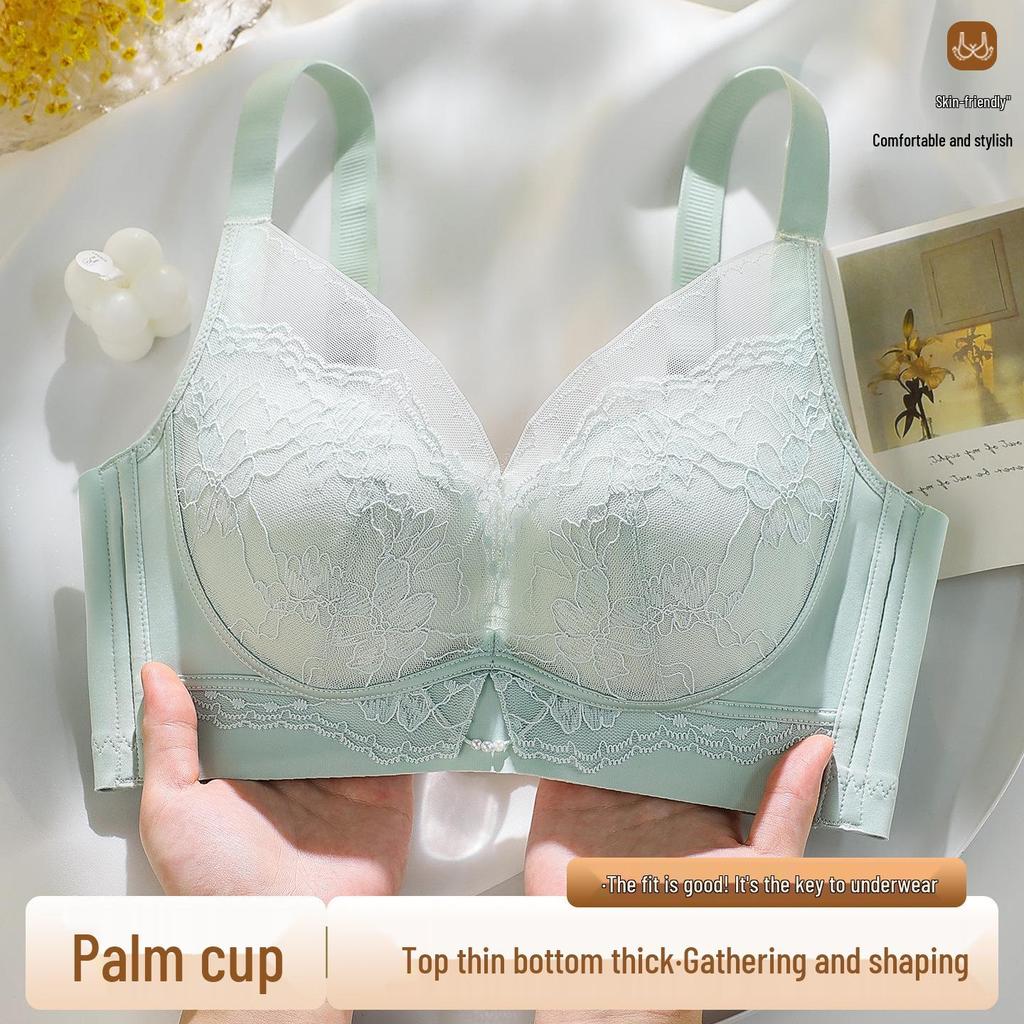 2025 Seamless Red Push-Up Bra & Panty Set: Wirefree, Adjustable, Enhances Small Chest, Comfortable for Women