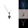 Silver Rose Flower Necklace With Cross Chain For Women Summer 2024 Fashion Jewelry