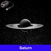 Romantic LED Starry Sky Night Light USB Powered Saturn Galaxy Projector Lamp for Car Roof Party Room Ceiling Decor Plug and Play