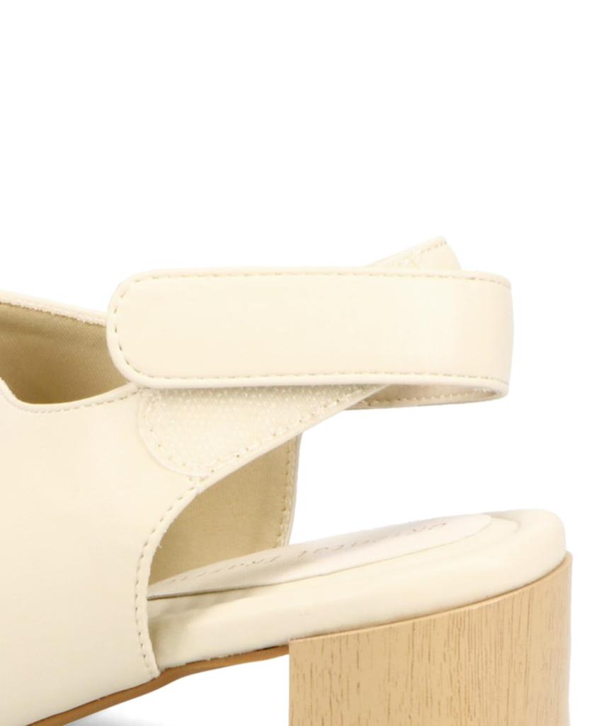 Thick Open Soft Easy To Easy To Walk Large Small Deep Cm E [Oriental Traffic] Sandals, Heel, Toe, Leather, Women's, Wear, In, Sizes, Sizes, Instep,