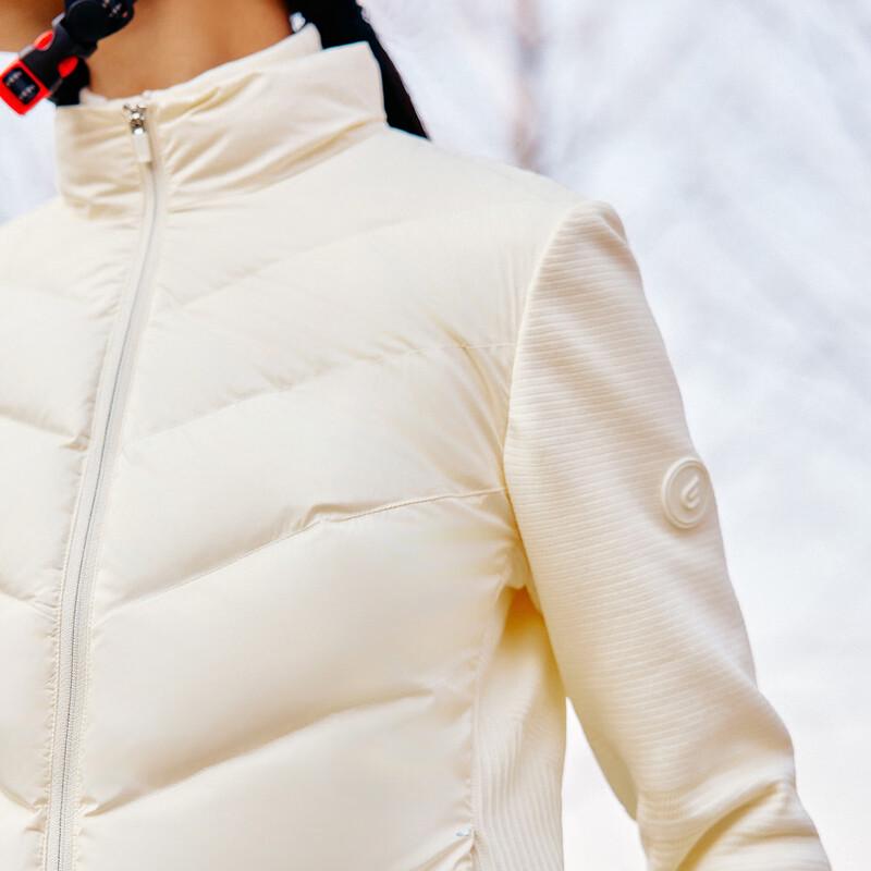 ERANLIS Women's 2025 Lightweight Slim-Fit Stand Collar Down Jacket