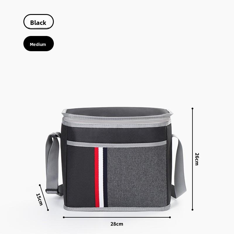Borsa Frigo Pieghevole Termica in Tessuto Oxford con Foglio di Alluminio per Picnic e Uso Esterno