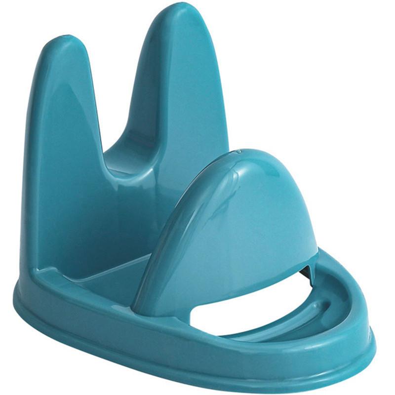 Multi-function Pot Lid Holder Kitchen Storage Rack Plastic Spoon Rest Desktop Kitchen Tools Organizer Pan Cover Holder Storage