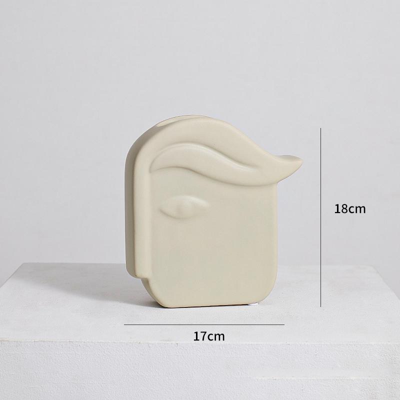 Colorful Irregular Shape Ceramic Vase Table Decoration Flowers Arrangement Modern Style Floral Vases Room Aesthetic Decor