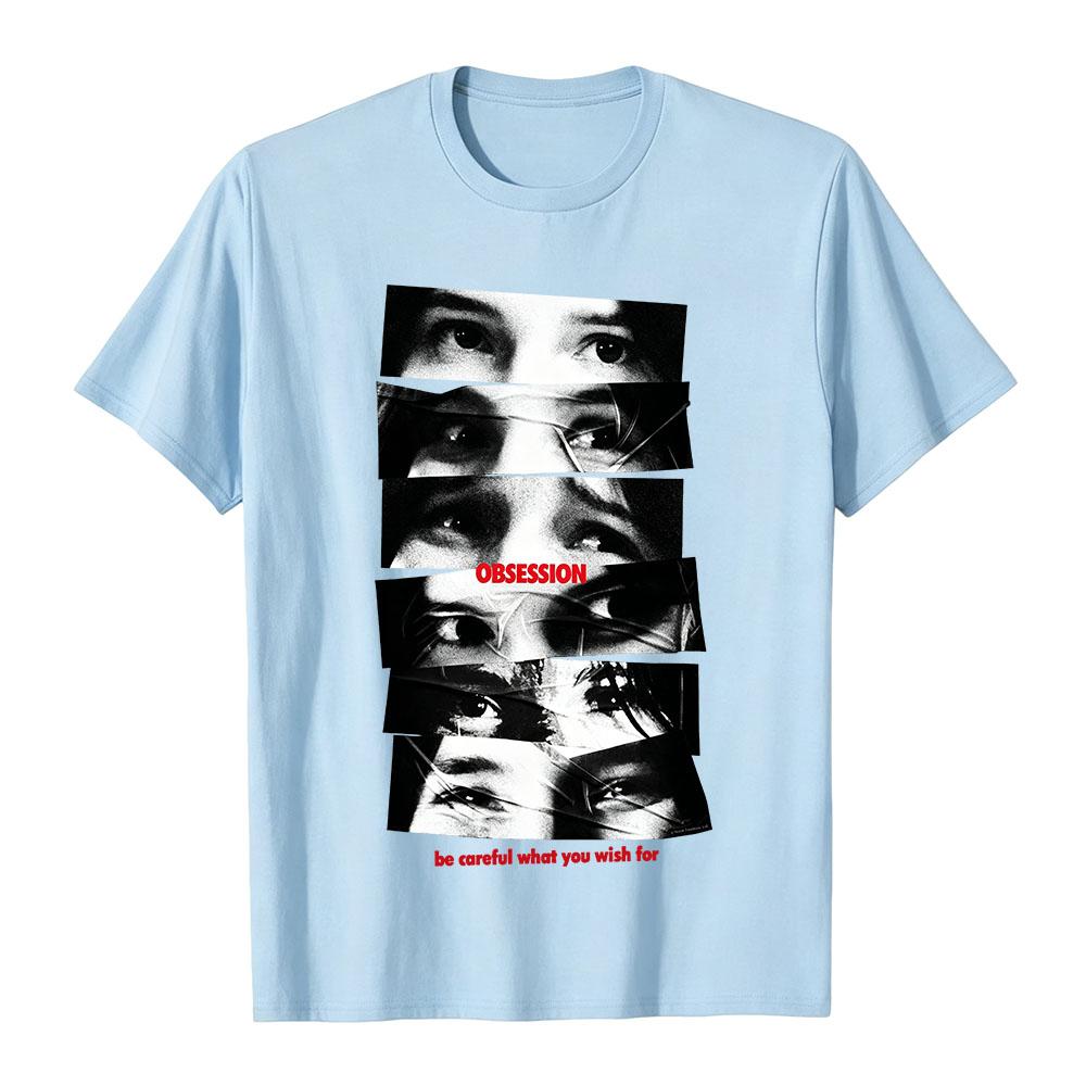 Movie Obsession Nikki Eyes T-Shirt Unisex Streetwear Cotton Fashion Short Sleeve Loose Tshirts Summer Design Graphic Merch Tees