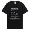 Camisetas Divertidas Deus Disse Equações de Maxwell e Então Houve Luz Gráficas Algodão Streetwear Manga Curta Presentes de Aniversário Camiseta