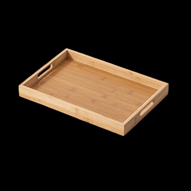 Tingbai Bamboo Wood Rectangular Serving Tray