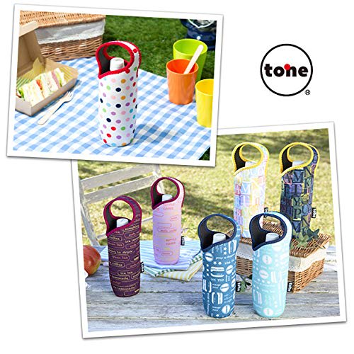 Tone Indeco Check Black Bottle Cover, 500ml, TC-09