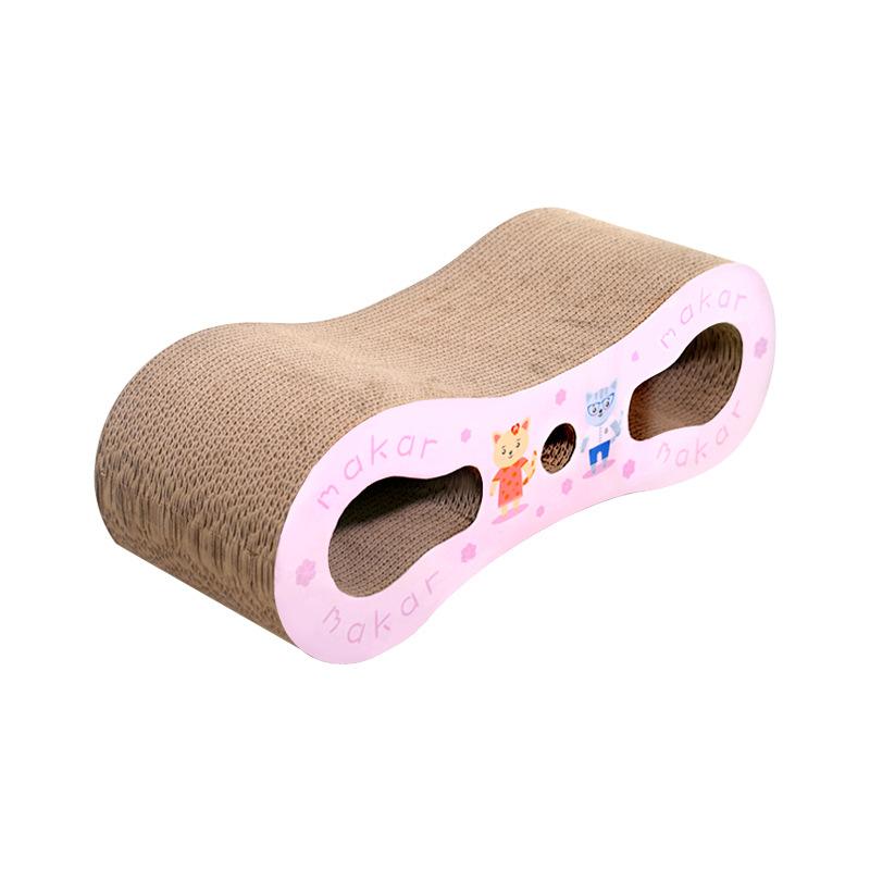 Peanut Cat Scratching Board Special-shaped Grinding Claws Corrugated Cat Scratching Board Pet Supplies