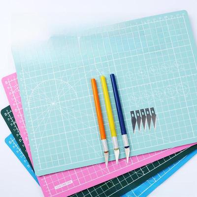 Base de Corte e Gravação Multicamadas A3/A4/A5 com Núcleo Preto para Artes, Artesanato e Escrita