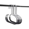 5Pcs Carbon Steel Closet Hat Hanger Space Saving Anti-slip Baseball Cap Hanger Hold 8 Hats Hat Storage Hook Dormitory