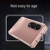 Cover per Samsung Galaxy Z Fold 8, Rigida Protezione Anti-Graffio Antiurto Rosa