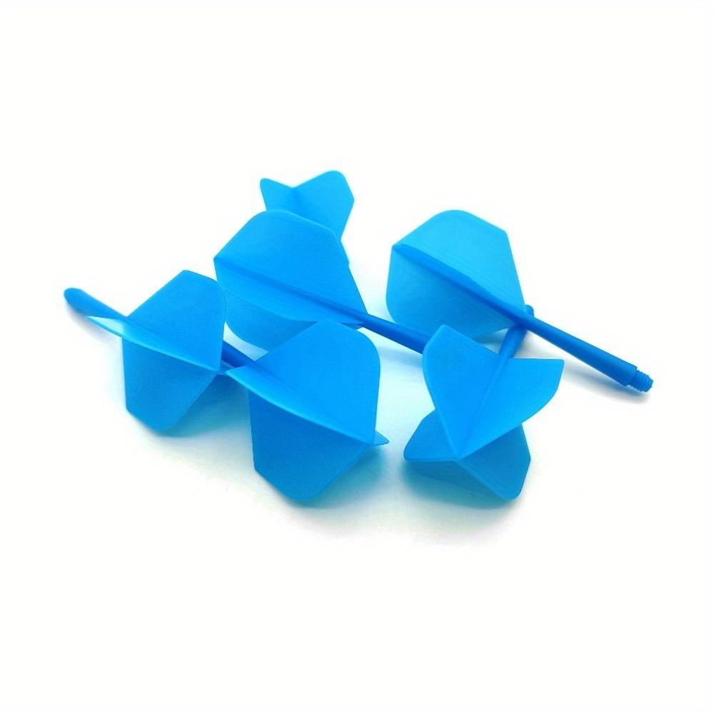 6PCS Dart Wing and Shaft 2BA Professional, Brand New Dart Accessory Kit, Durable and Unbreakable Dart Tail Blade Four Feather Conjoined Tail Blade