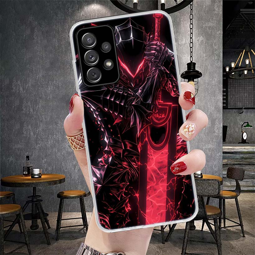 G-Guts B-Berserks Anime Soft Phone Case For Samsung Galaxy S22 S23 S24 S25 Edge S26 Ultra S20 FE S21 Plus + Fundas Coque Galaxy