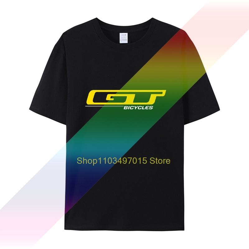 PHIKING GT Bicycles Biker Logo Men's Black T-Shirt Size S To 4XL