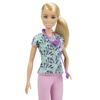 barbie Arbeiten Sie mit dem Krankenschwestern-Puppenhaus für Kinder ab 3 Jahren und GTW39 Barbie! Verkleiden, Grün