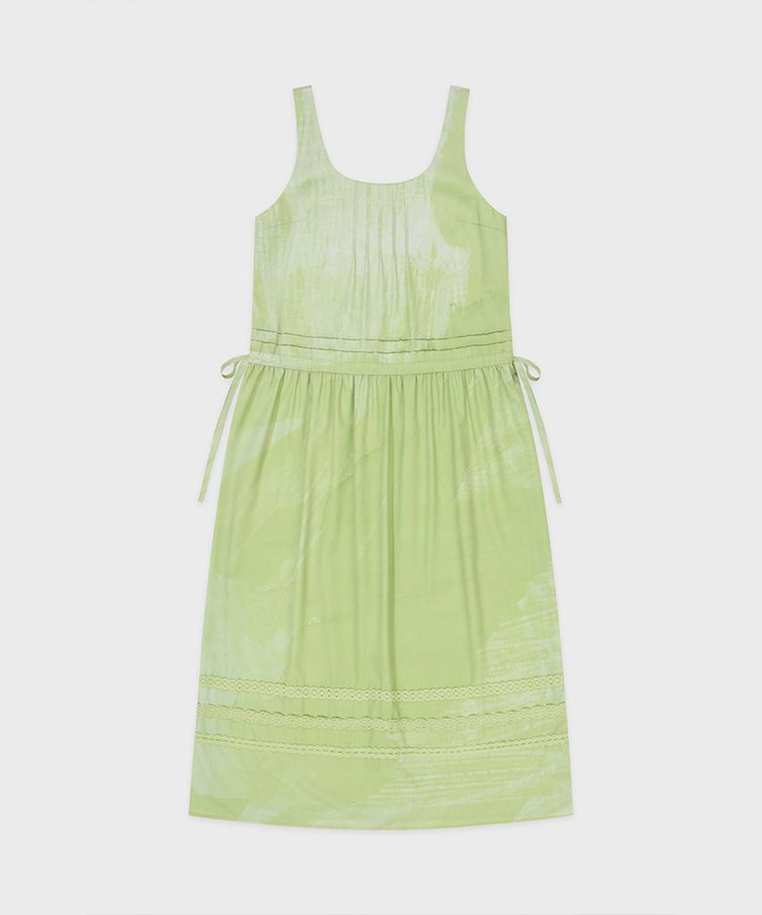 Sinun Sn Texture Lace Dress (Green)